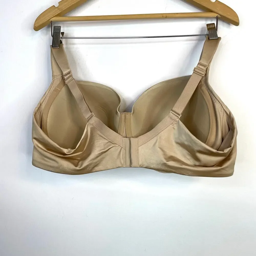 Soma Stunning Support Full Coverage Padded Underwire Bra Warm Amber 42D 42 D New